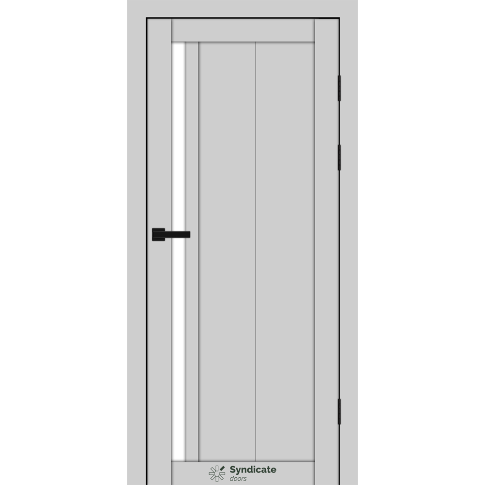 Міжкімнатні двері Syndicate Doors SD-PVC-124 сатин